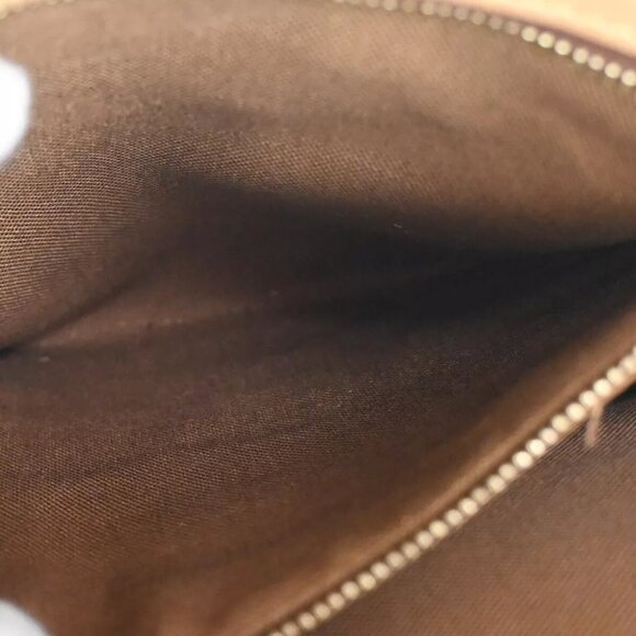 LOUIS VUITTON Cabas Piano Shoulder Bag Monogram Leather Brown - Picture 13 of 14